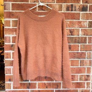 Clay Fuzzy Sweater